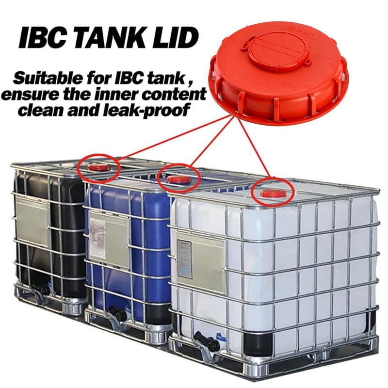 GEDEGOOK IBC Tank Cap, IBC Water Tank Vented Respirator Cover,
