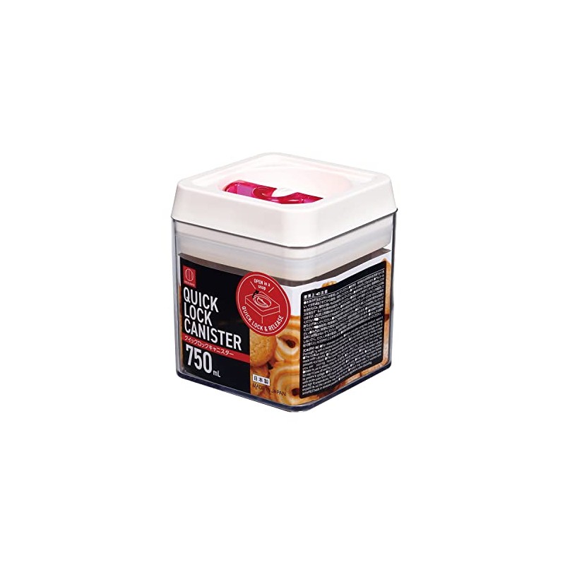 Kokubo KK-535 Quick Lock Canister, 25.4 fl oz (750 ml)