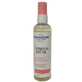 STANHOME Stretch Out Oil 125 ml. Aceite Anti-estrías. Ayuda a mejorar la elasticidad de la piel. Se puede usar durante el embarazo y la lactancia. Ideal para personas que están perdiendo peso.