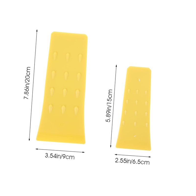 CAXUSD 4pcs Tree Cutting Accessories Plastic Logging Wedges Raised Spikes