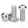#8-32 x 1-1/4" (50 Pcs) Button Head Hex Socket Cap