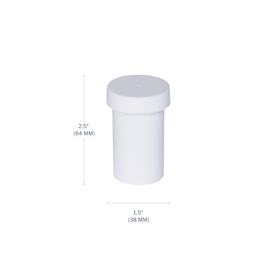 EZY DOSE Ointment Jar and Container, Screw on Cap, 1 oz Capacity (Pack of 12)