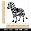 Abstract Striped Zebra Self-Inking Rubber Stamp Ink Stamper - 1-1/2