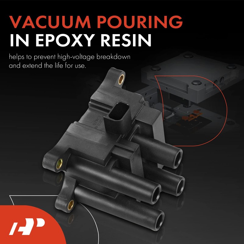 A-Premium Bobina de encendido compatible con Ford Fiesta 2011-2019 L4