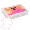 DIAME Diamy Canoe Cone Tip Clear 360pcs Nail Tips Self