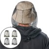 Zodaqian 4 Pack Mosquito Net Head Cover, Lightweight Fly Nets