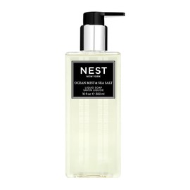NEST New York NEST New York Liquid Soap, Ocean Mist & Sea Salt - 10 fl oz - Cleanses & Nourishes Skin - Approx. 300 Pumps Per Bottle - Gluten Free & Cruelty Free