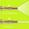 Twinkle Star Heavy-Duty Brass Adjustable Twist Hose Nozzle, 2 Pack,
