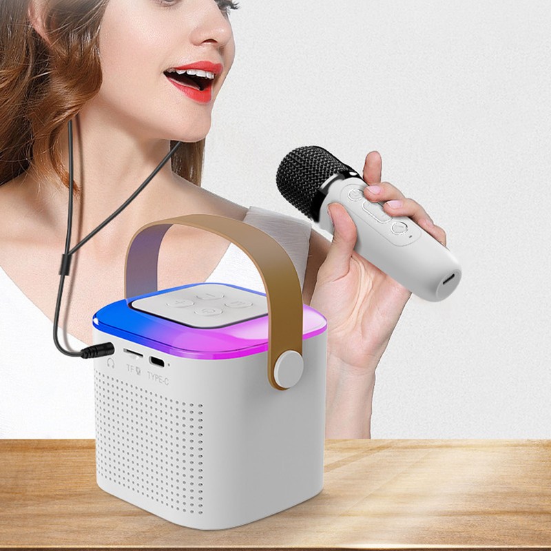 Portable Bluetooth Speaker Multifunctional 360° Stereo Surround Sound Wireless Bluetooth