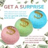 Relaxcation 3 Set Bath Bombs with Cash Surprise Inside -