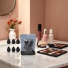 6Pcs Black Mini Makeup Sponge,Small Beauty Sponge Blender Set for