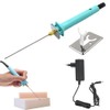 Vmxlso Polystyrene Cutter Hot Wire Cutter, AC110-240V Styrofoam Cutter, 10