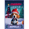 Merry Christmas Beagle Notebook