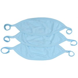 ToBeInStyle Babies' 6-Pack Comfortable Newborn Baby Belly Binder - White - One Size