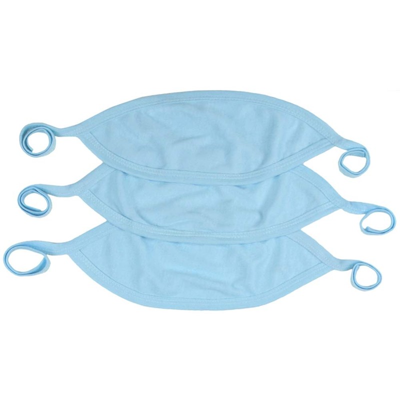 ToBeInStyle Babies' 6-Pack Comfortable Newborn Baby Belly Binder - White