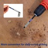 WojBear 2 PCS Magnetic Extension Bit Holder Set, 2 *