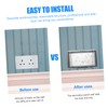 DOITOOL 2pcs Outdoor Plug Cover Weatherproof Safety Outlet Cover Box