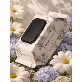 Botanic Bloom Embossed Thick Large Capacity Wet Tissues 100 Sheets 20 Packs / 보타닉블룸 엠보싱 도톰한 대용량 물티슈 100매 20팩