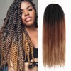 Kachanaa 24 Inch Marley Twist Hair for Braiding 8 Packs