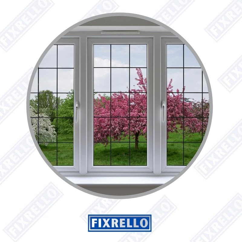 Fixrello 1 x PVC Window Handles for uPVC Windows White