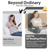 ENITYA 22" XL Back Pillow for Bed Sitting Up, Reading
