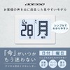 ADESSO (Adesso) Mega Weekday Atomic Flip Calendar Digital Flip Calendar