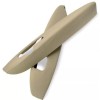 Kar Designers Fits 05-12 Acura RL Beige Leather Synthetic Door