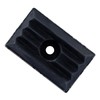 Hoite 4 Pcs Stop Buffer Leaf Spring Intermediate Plate Rubber