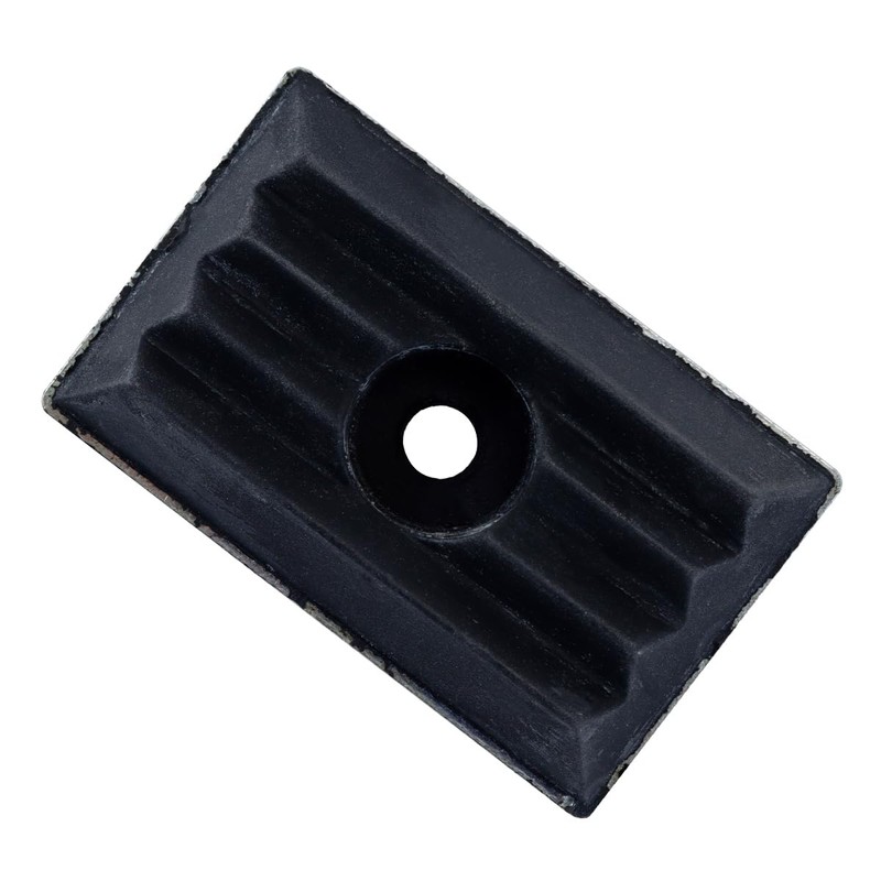 Hoite 4 Pcs Stop Buffer Leaf Spring Intermediate Plate Rubber