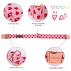 ARING PET Valentine's Day Dog Collar-Adorable Pink Heart Dog Collar