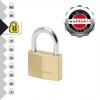 Master Lock 2960EURD Key Padlock with Extra Thick Solid Brass