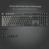 dagaladoo PBT keycap,Shine Through keycap 75 percen,Double Shot Key caps,Cherry