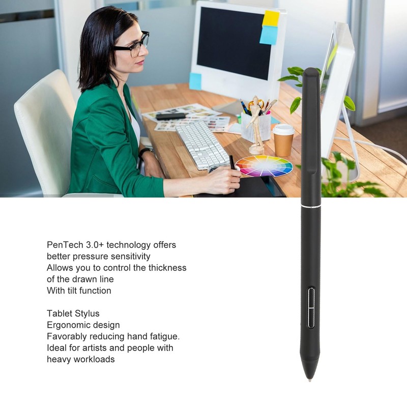 PW550S Stylus Pen, Ergonomic Stylus Pen for for Inspiroy 2,