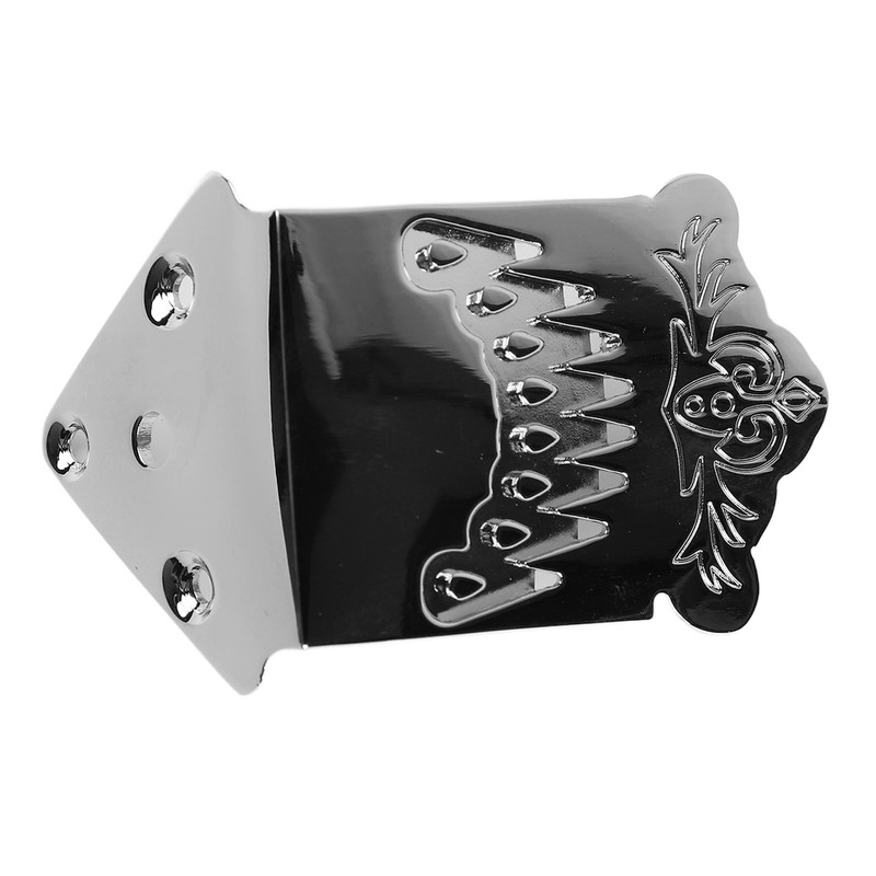 Mandolin Tailpiece 8 String Bridge Zinc Alloy Instrument Accessory for