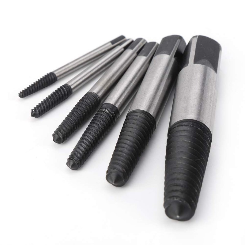 QANYEGN Reverse Screw Extractor Set, Reverse Drill Bit Extractor Set,