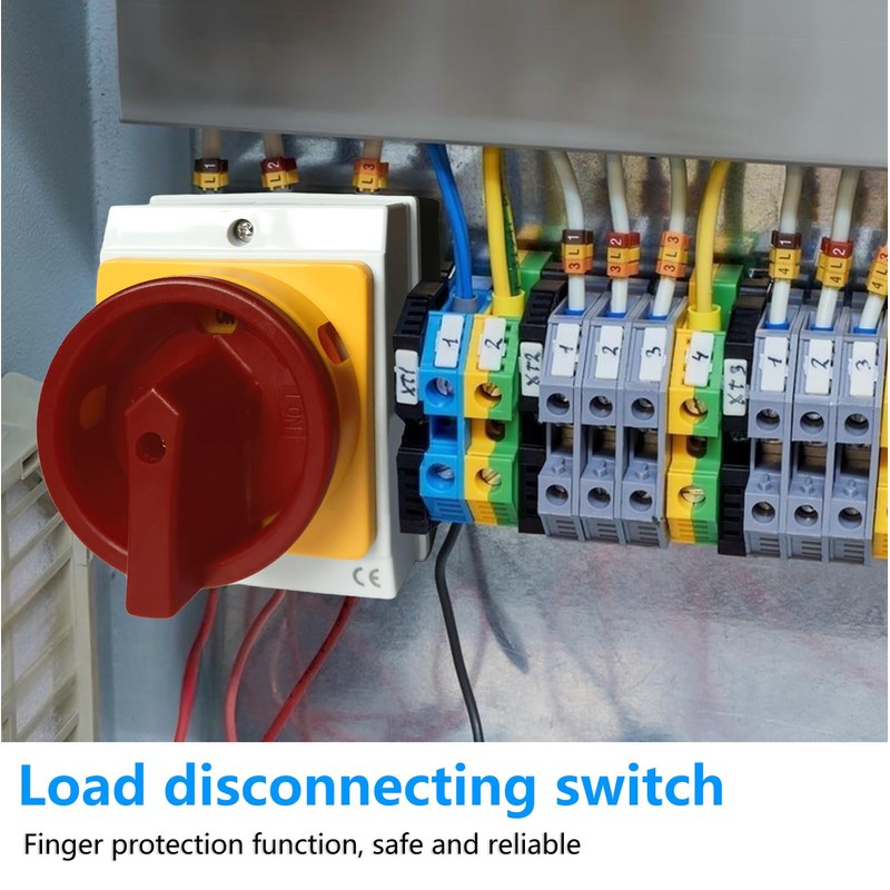 Main Switch 4-Pin Rotary Switch Off Switch: Nizirioo Circuit Breaker
