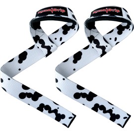 Anime Lifting Straps - Padded Wrist Straps for Weightlifting, Bodybuilding, Gym Workouts, Powerlifting, Deadlifts & Fitness (Soft Cotton 23.5 inch, 1 Pair) (Nanami)