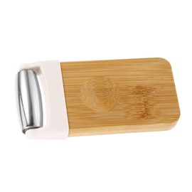 BIUDECO Jade Roller Facial Massage Tool Natural Wood Portable Skin Care Roller Eye Care Massage 's Face