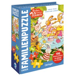 Seven Little Rabbits. Our Family Puzzle, Yellow