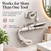Wall-Mounted Styling Tool Holder for Bathroom – Self-Adhesive Storage Rack