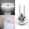 38mm/1.5" Toilet Push Thread Diameter Dual Push Flushing Button Adjustable