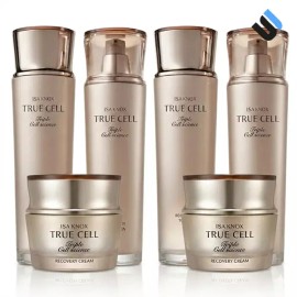 Iznix 이자녹스 라하 트리플 트루셀 기초화장품 스킨 로션 크림 3종 2세트 Iznox Lara Triple True Cell Basic Makeup Skin Lotion Cream 3 Piece 2 Set