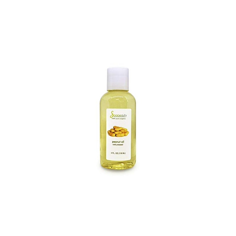 PEANUT OIL REFINED 100% Pure Carrier Cold Pressed (64 OZ/4