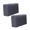 TEHAUX 2pcs Sofa Armrest Cover Elastic Protector for Home and