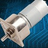 35W Micro DC Metal Gear Motor Speed Adjustable CW/CCW (24V