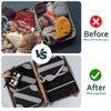 Joyoldelf Compression Suitcase Oragnizer Set - 7-Piece Compression Packing Cubes,