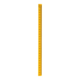 sourcing map Whiteboard Magnetic Ruler Metric Board Straight Rulers for Office Classroom Home 29 cm Yellow
