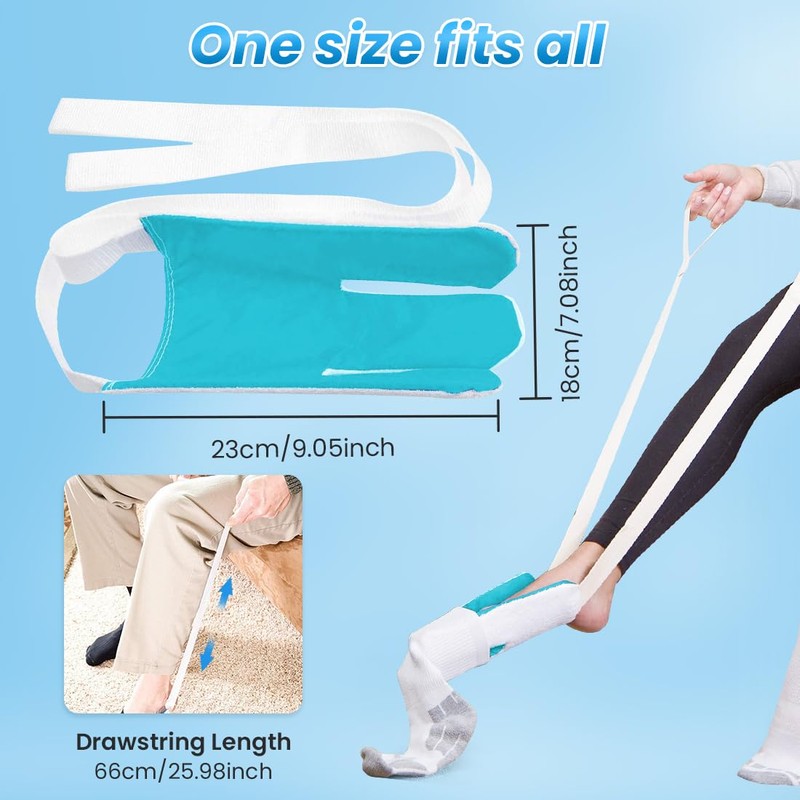 Folklyzo Sock Aid - Sock Aids for Putting On Socks