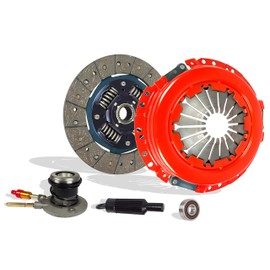 Clutch With Slave Kit Compatible With Canyon Colorado Canyon I-280 I-290 Z71 Z85 SL SLE SLT WT Extended Fleet 2004-2012 2.8L 2770CC 169Cu. In. l4 GAS DOHC Naturally Aspirated (Stage 1; 04-219RS)
