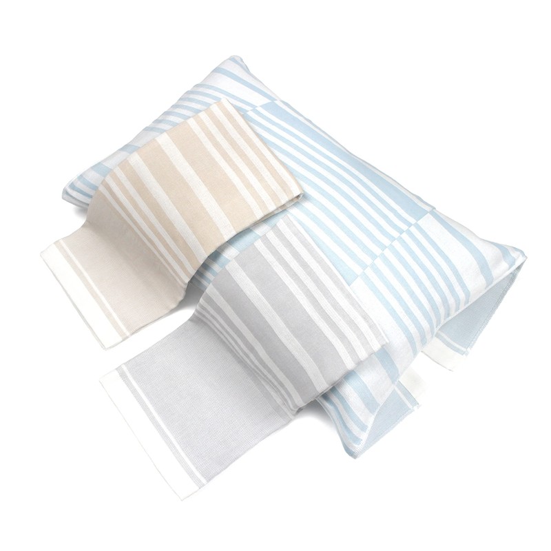 Iori Imabari Towel Pillow Cover Maku-wrap (Blue) Soft, Quick Drying